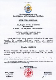 diploma Claudiu