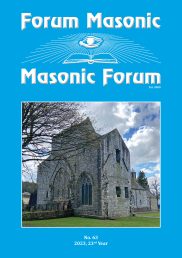 Masonic Forum nr. 63 – varianta pdf